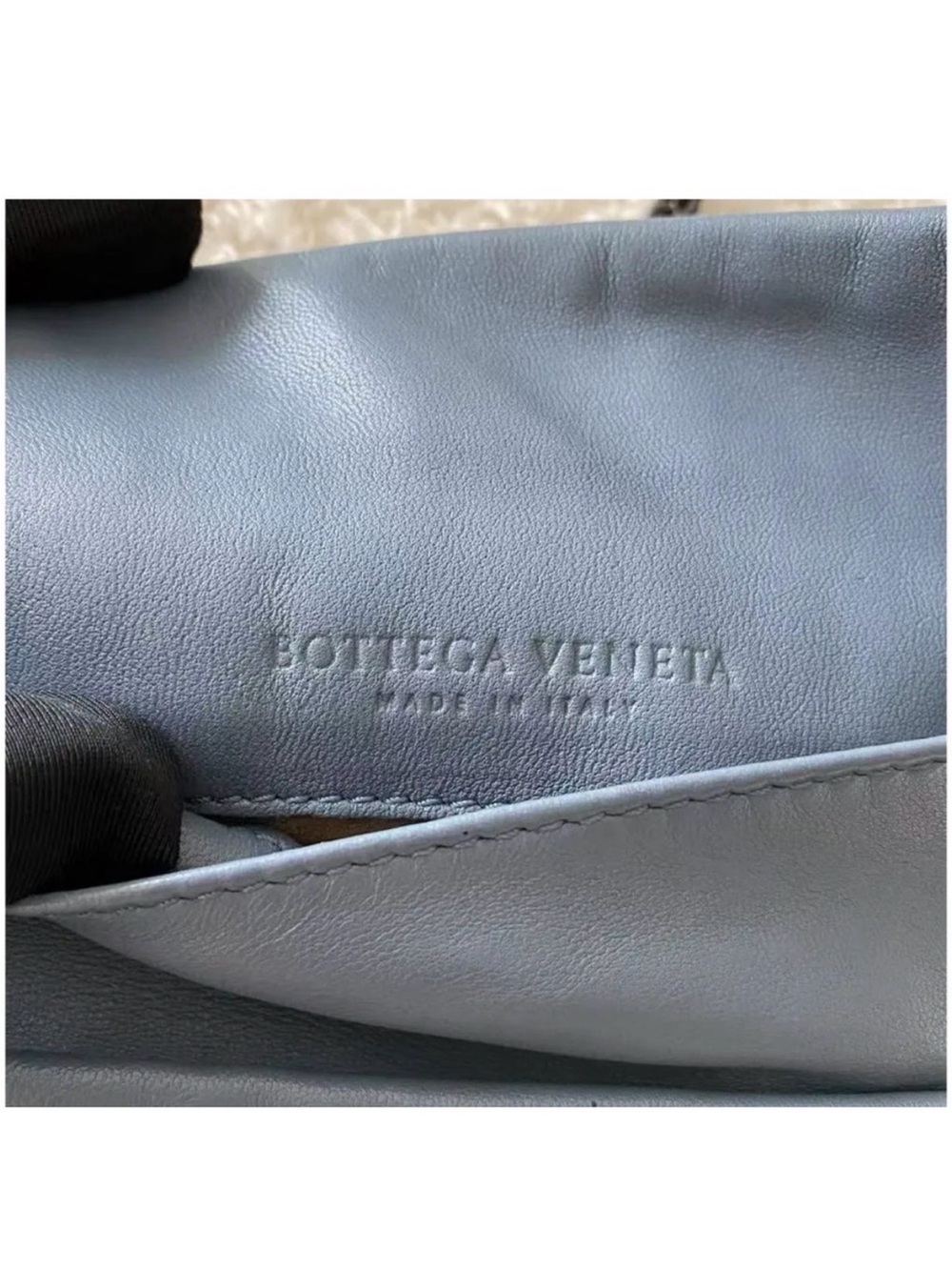 Bottega Crossbody Bag with Chain Strap - Picture 14 of 14